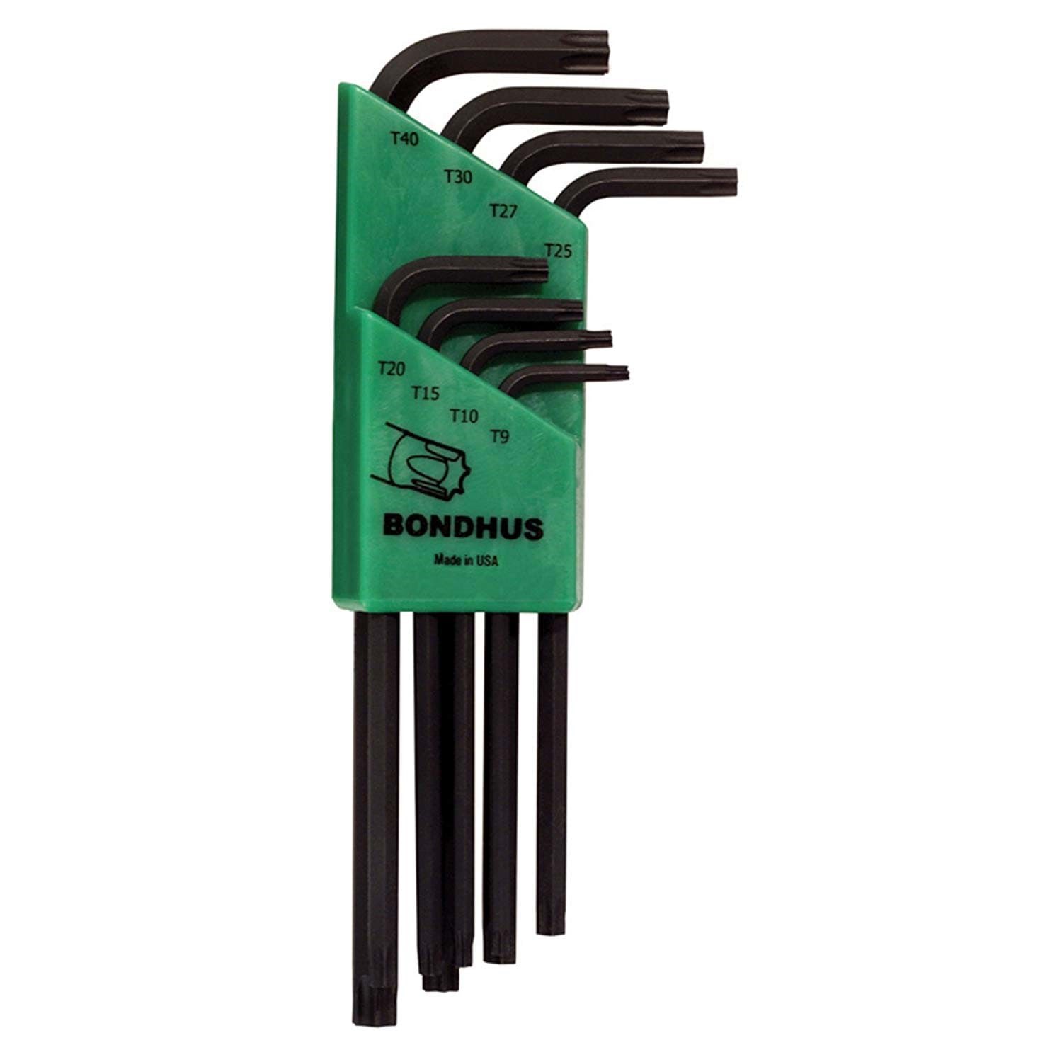 Picture of Set 8 Torx® L-Wrench - Long Arm Style - T9-T40