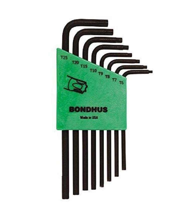 Picture of Set 8 Torx® L-Wrench - Long Arm Style - T6-T25