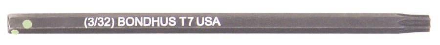 Picture of T7 ProHoldTorx® Bit 2" 3mm stock size