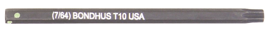 Picture of T10 ProHold Torx(R) Bit 2" 3mm stock size