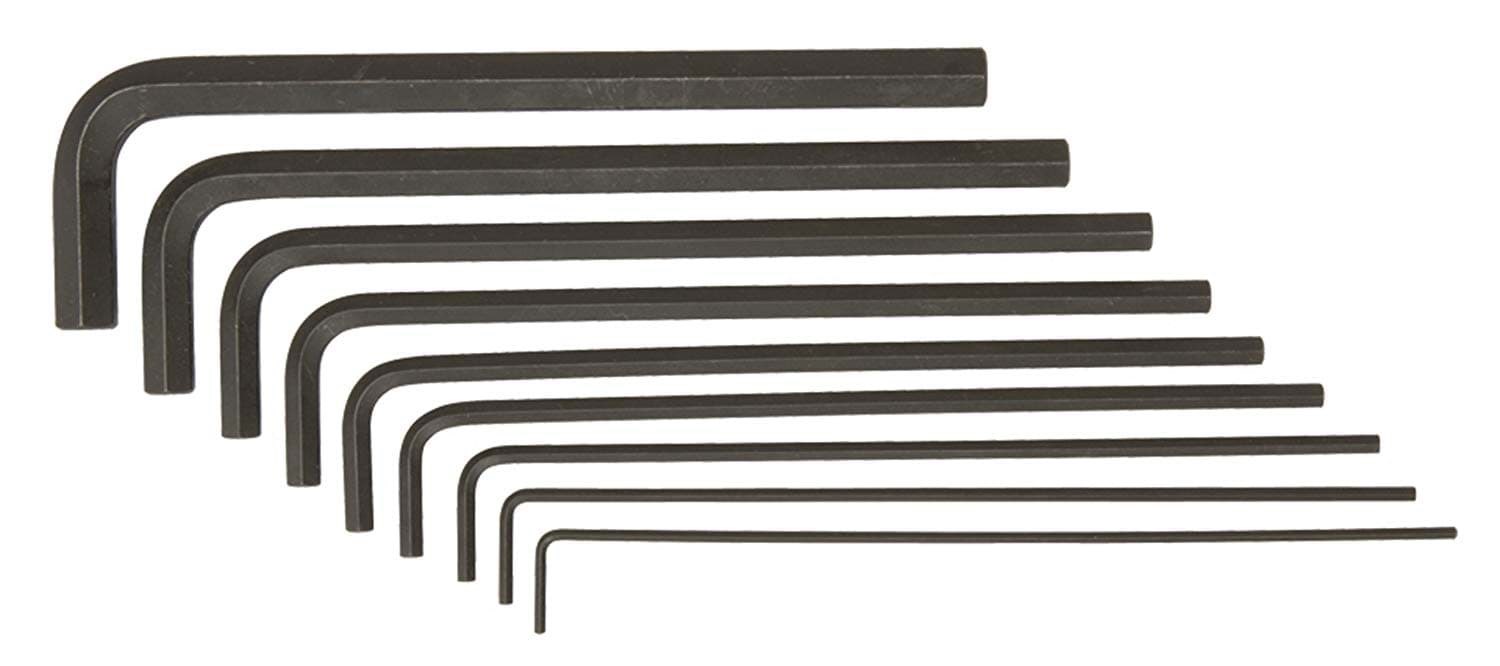 Picture of Set 9 Hex L-Wrench 6" Long (5/64-3/8" w/o 7/64 & 9/64)