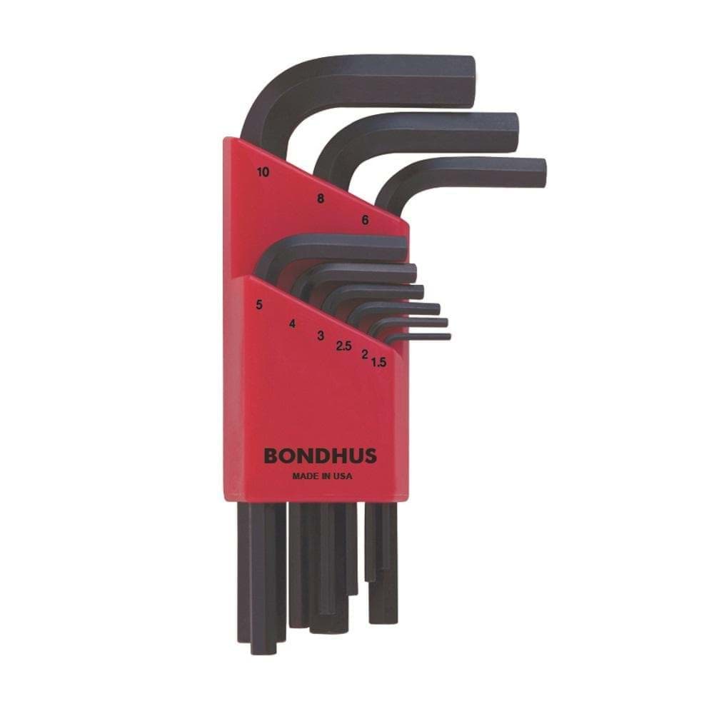 Picture of Set 9 Hex L-Wrench 1.5-10mm - Short
