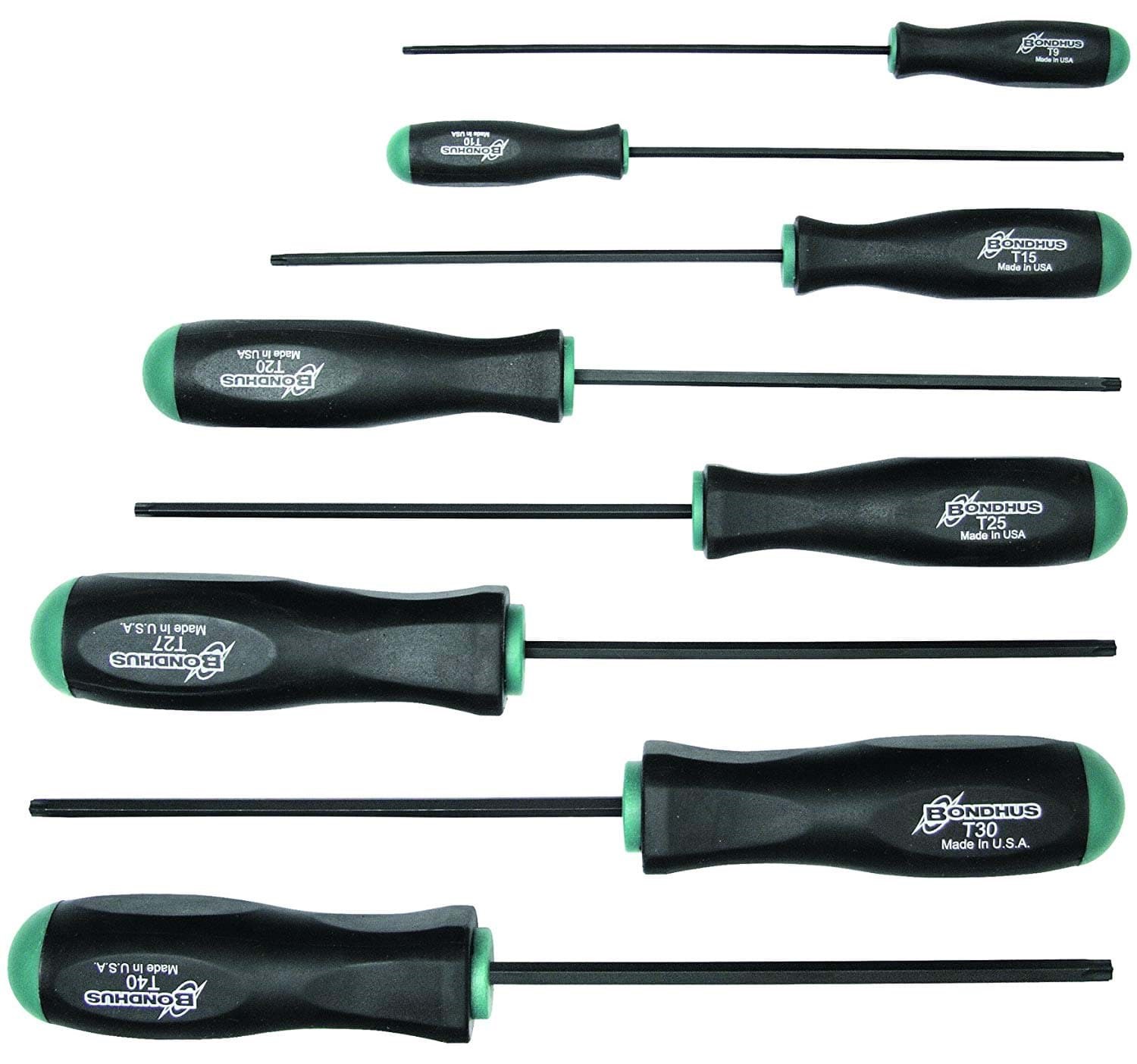 Picture of Set 8 Torx® Tip Screwdrivers T9-T40