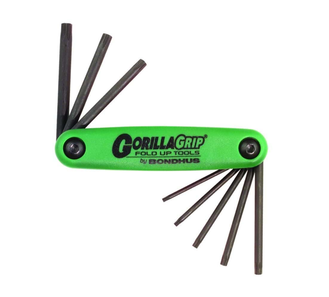 Picture of Set 8 Torx(R) Tip GorillaGrip Fold-up Tools T6 - T25