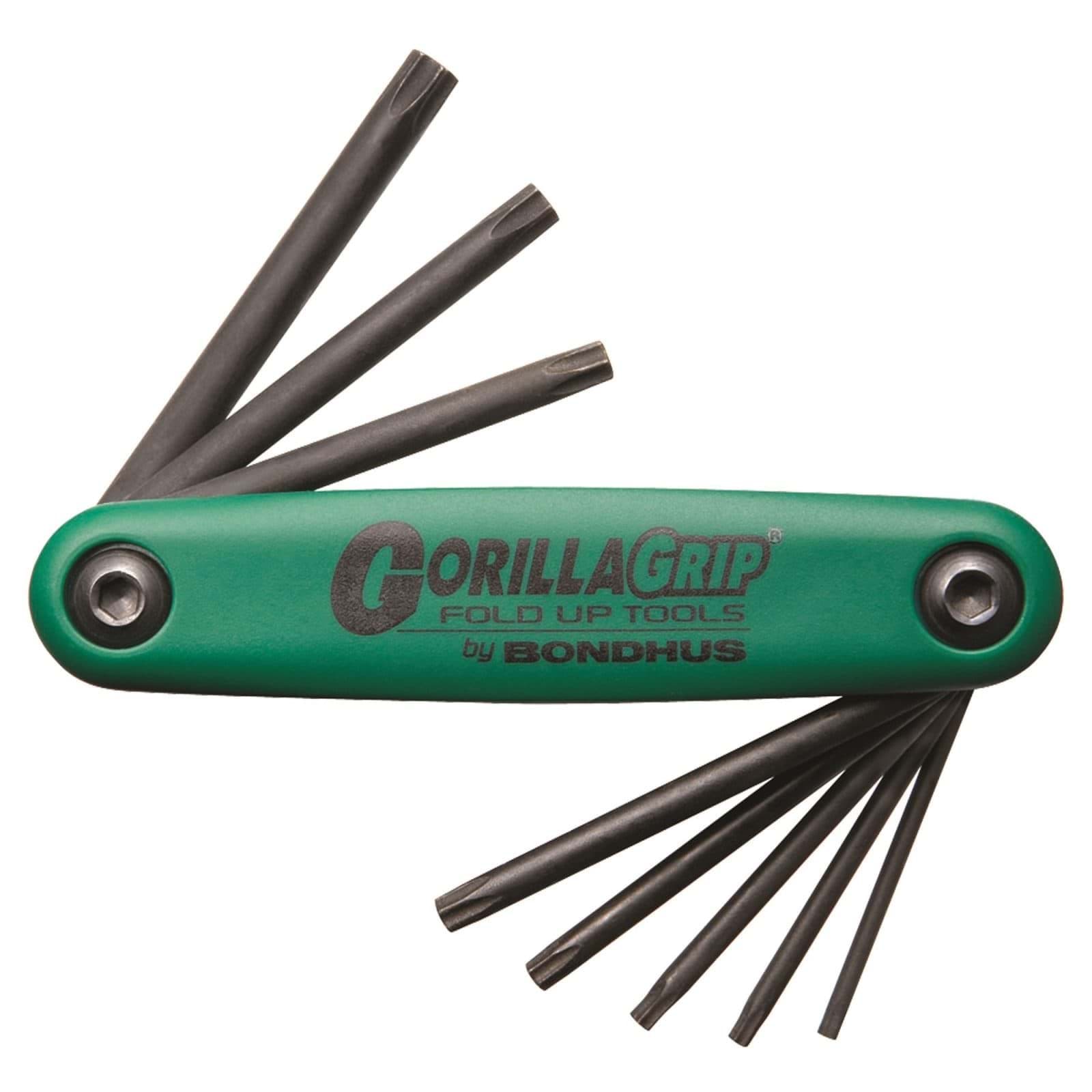 Picture of Set 8 Tamper Resistant Tip GorillaGrip Fold-up Tools TR9-TR40