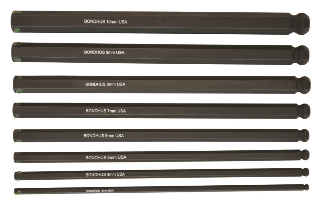 Picture of Set 8 ProHold Ball Bits 6" (3-10mm) Bits Only in Clamshell