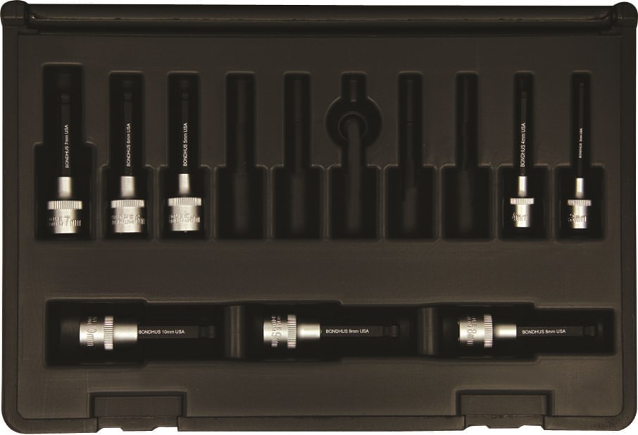 Picture of Set 8 ProHold Ball Bits 2" (3-10mm) w/Sockets in Molded Black Case