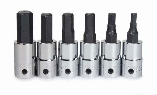 Picture of Tools at Height, Hex Bit Socket Set 1/4" Drive 6 Pc