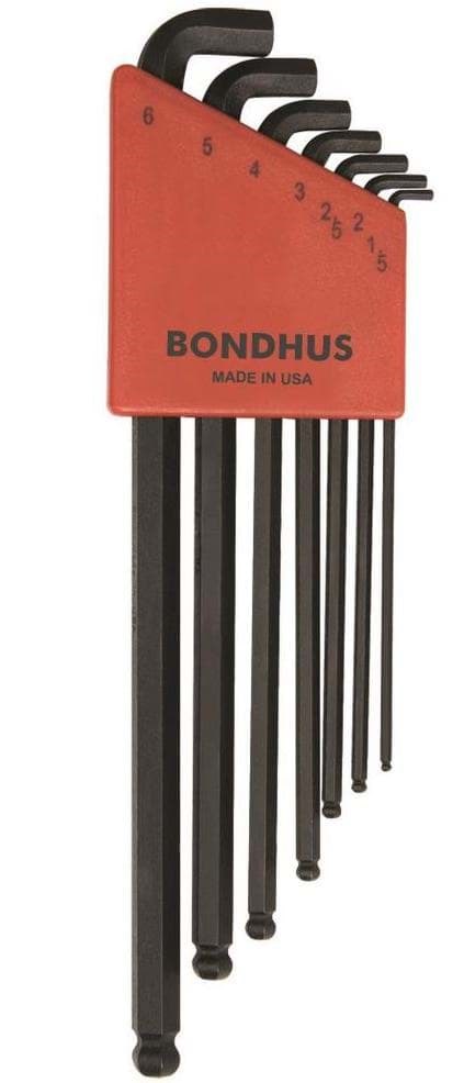 Picture of Set 7 Stubby Ball End L-Wrench 1.5-6mm