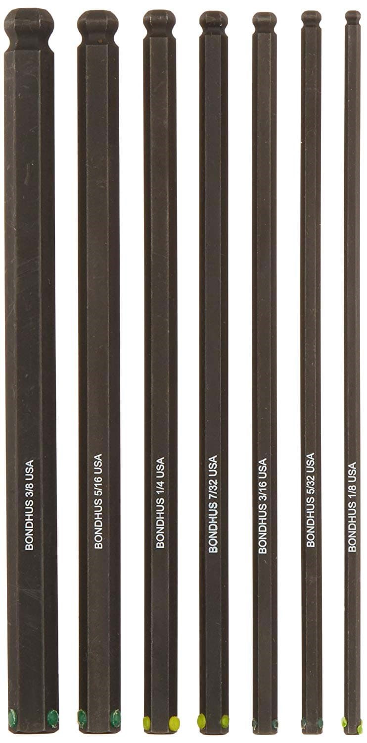 Picture of Set 7 ProHold Ball Bits 6" (1/8-3/8") Bits Only in Clamshell