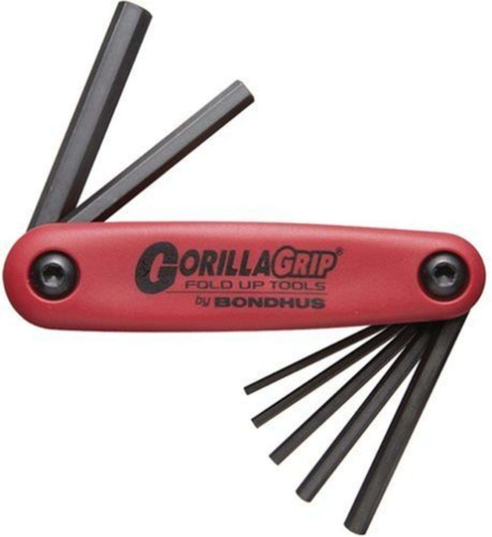 Picture of Set 7 Hex GorillaGrip Fold-up Tools 2-8mm