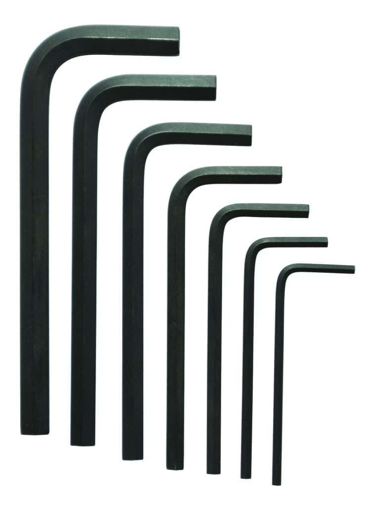 Picture of Set 7 Hex Key Set Short (5/64-1/4") w/o 7/64 & 9/64 Pouch