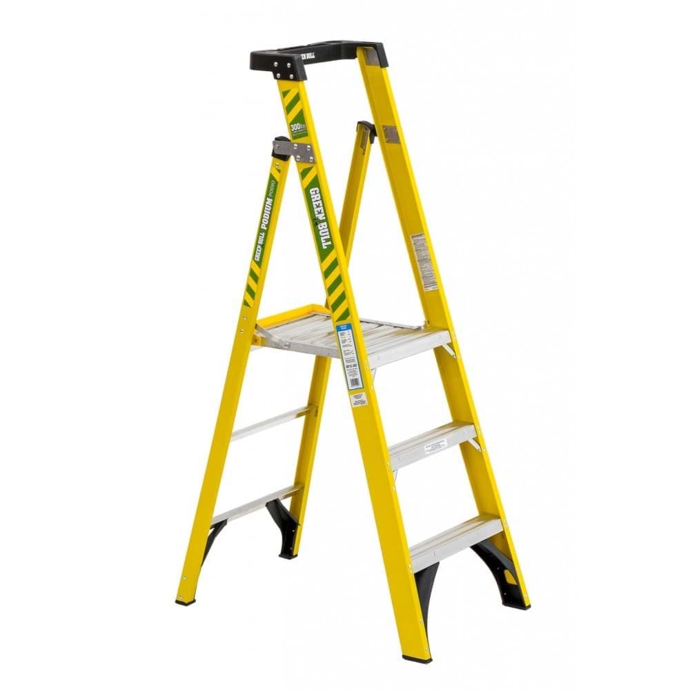 Picture of Ladder Platform Fiberglass Werner – 8’