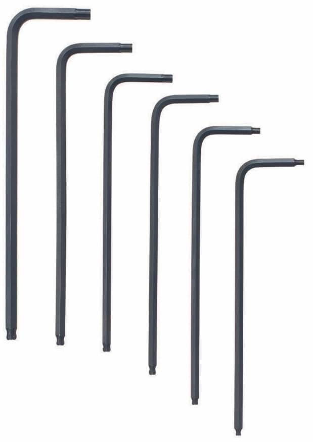 Picture of Set 6 BallStar L-Wrench T6-T15