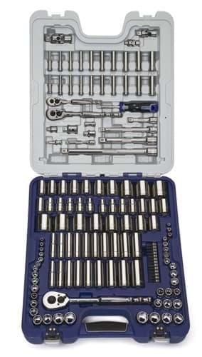 Picture of 138 Piece 1/4", 3/8", 1/2" Drive Socket Set