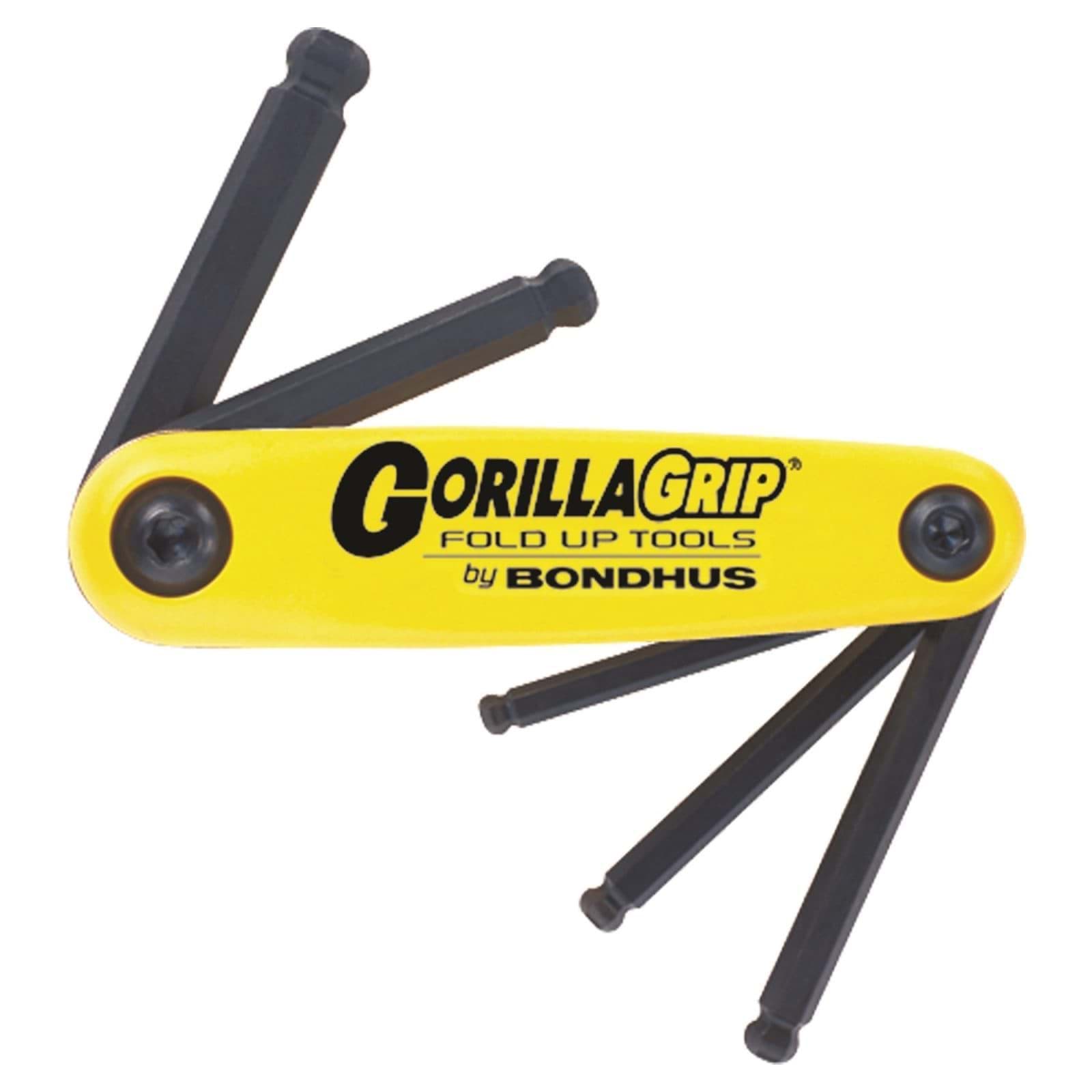 Picture of Set 5 Ball End GorillaGrip Fold-up Tools 3/16-3/8"