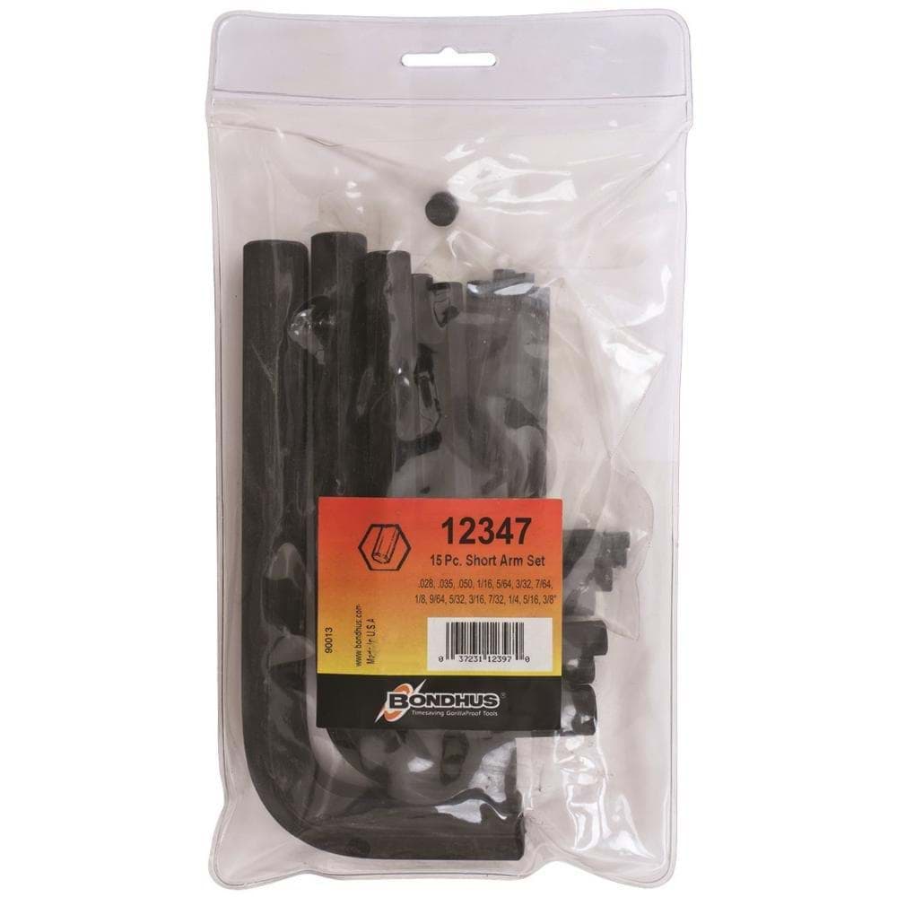 Picture of Set 15 Hex Key Set Short (.028-3/8") Pouch