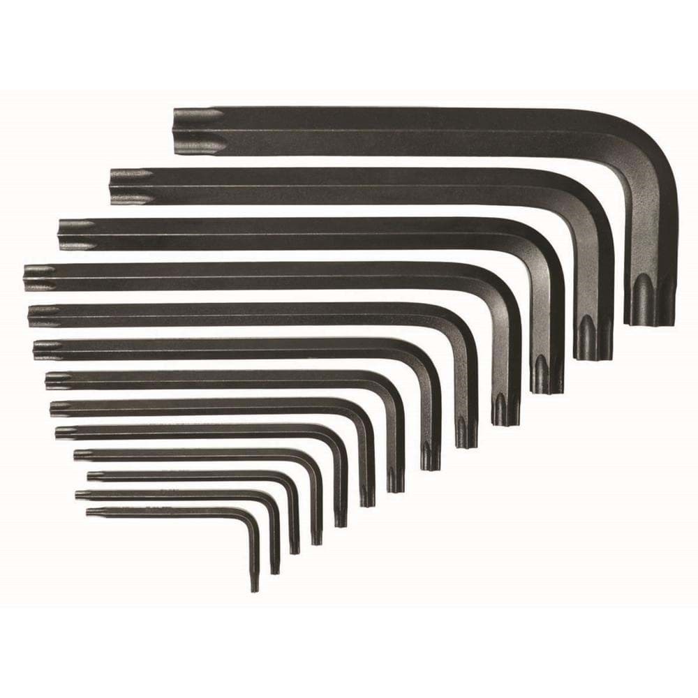 Picture of Set 13 Torx® L-Wrench Short Arm T7-T55 Pouch