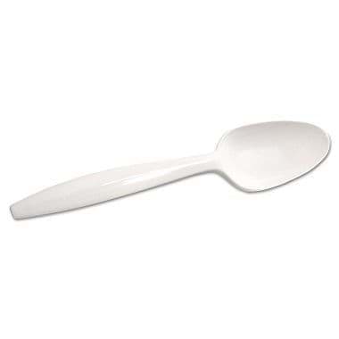 Picture of Utensil Spoon Weight Medium Style White - 1000ct. 