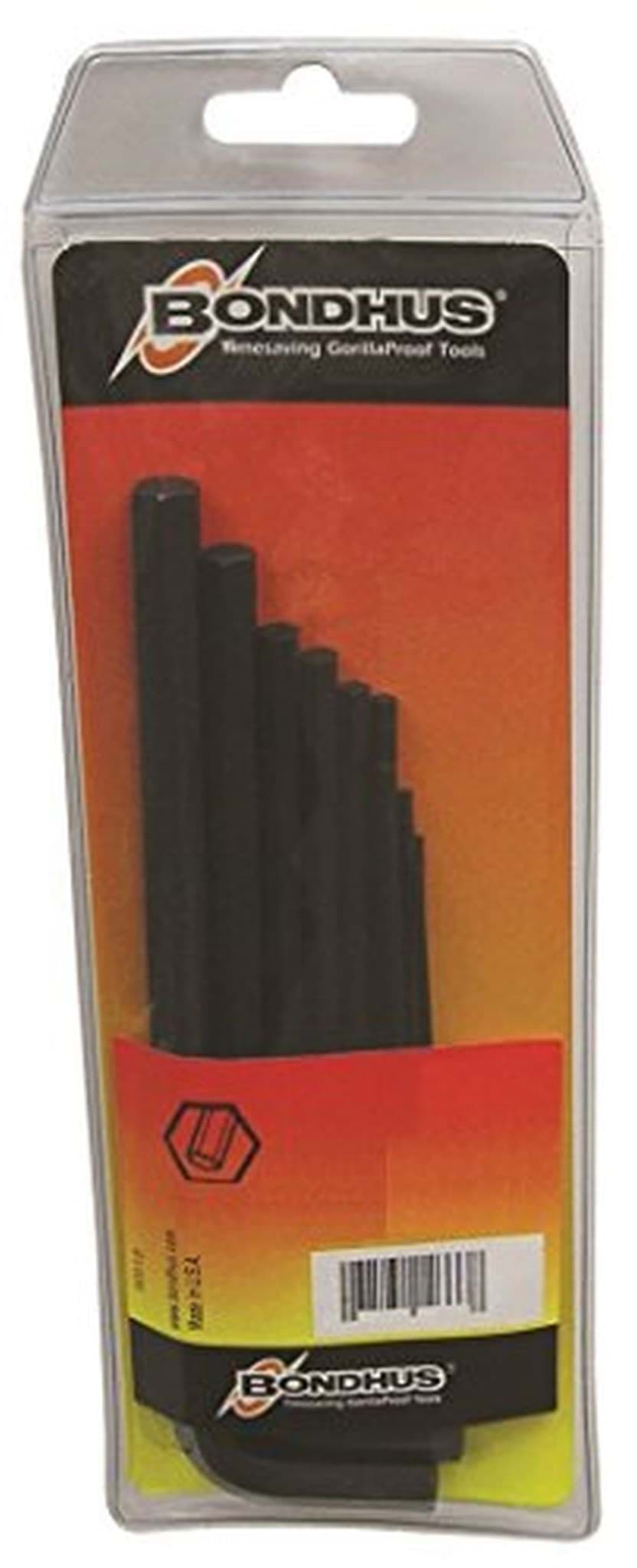 Picture of Set 11 Hex Key Set Short (5/64-9/16") w/o 7/64, 9/64, 7/16