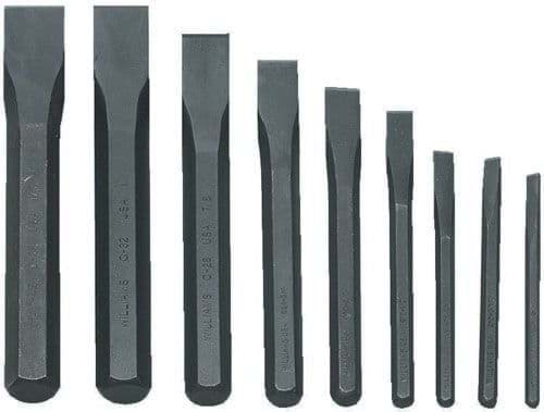 Picture of 9 Piece Cold Chisel Set (Roll)