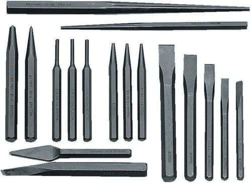 Picture of 17 Piece Punch & Chisel Set(Roll)