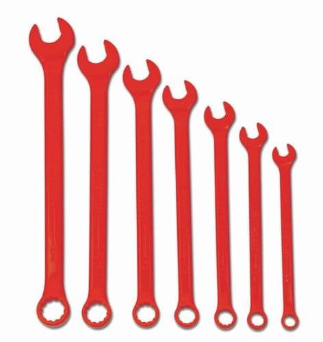 Picture of Supercombo Comb Wrench Set, High Visibility Red , 7 Piece