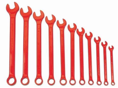 Picture of Supercombo Comb Wrench Set, High Visibility Red 11 Piece