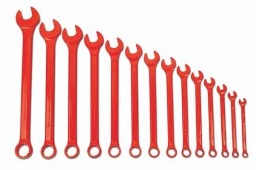 Picture of Supercombo Comb Wrench Set, High Visibility Red 14 Piece