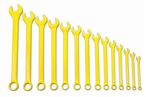 Picture of Supercombo Comb Wrench Set, High Visibility Yellow  14 Piece