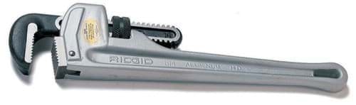 Picture of Ridgid 10" Aluminum Straight Pipe Wrench