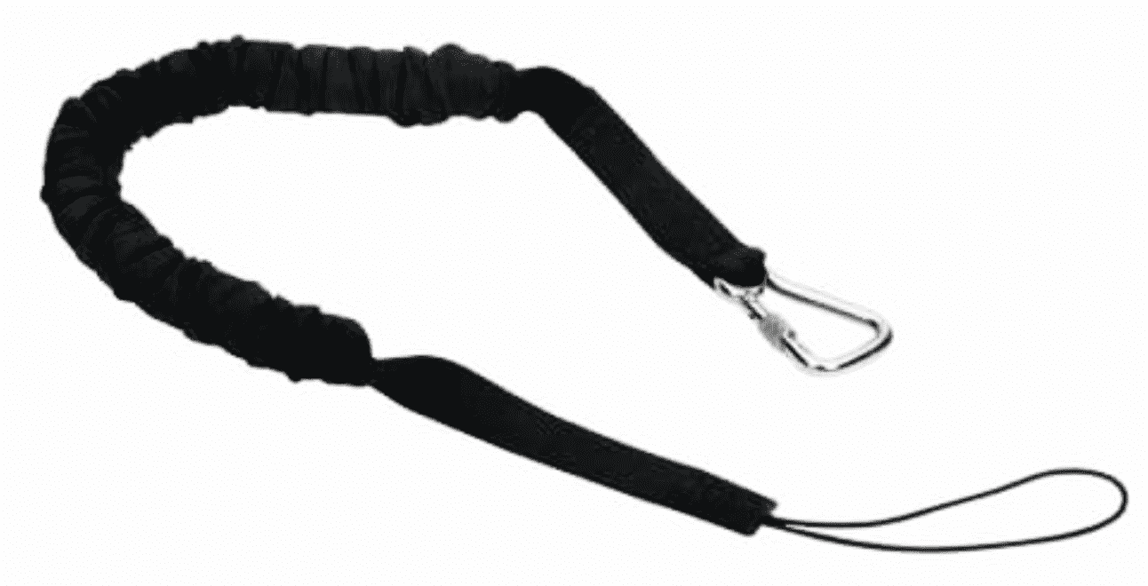 Picture of Tools at Height, 1” Super Coil  W 1 Sst Carabiner & 1 Fixed Loop
