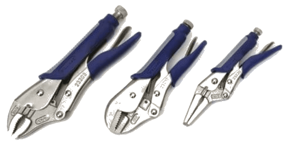 Picture of 3 Pc Locking Plier Set