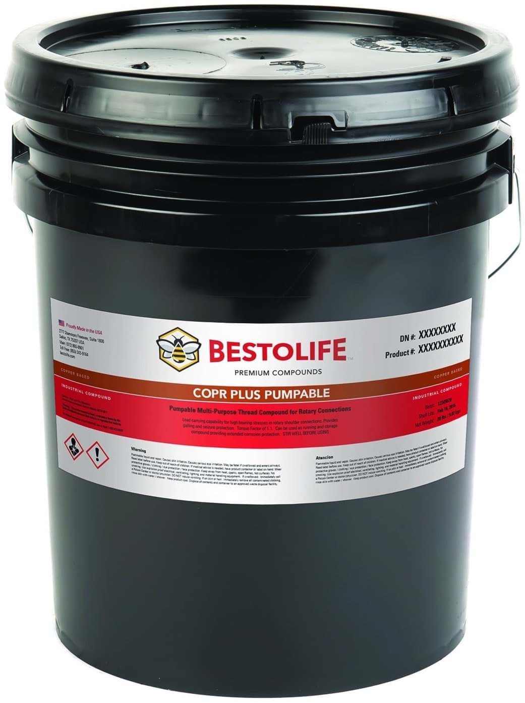 Picture of BESTOLIFE Copr Plus Pumpable Bucket Plastic - 5gal