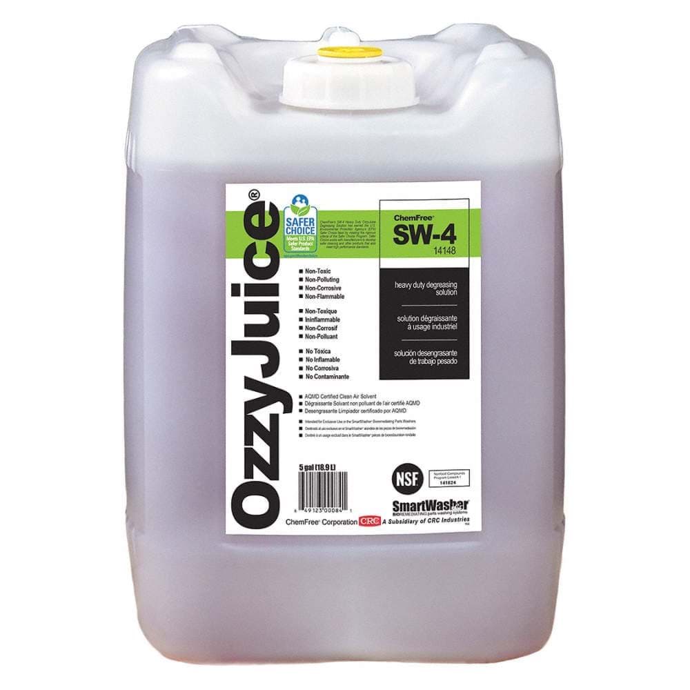 Picture of SmartWasher OzzyJuice SW-4 Heavy Duty Degreasing Solution, 5 Gal