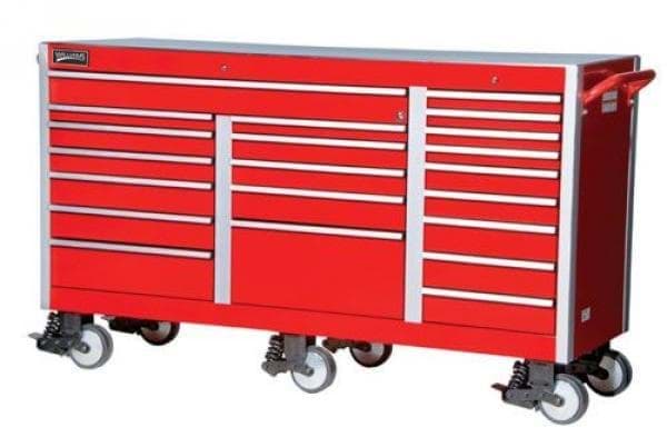 Picture of 55" Wide x 24" Deep 11-Drawer Roll Cabinet, Professional Series, Blue